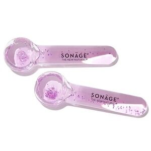 SONAGE Baby Frioz Mini Icy Globes Facial Massager Pink Cooling Depuff Spa Tool!!